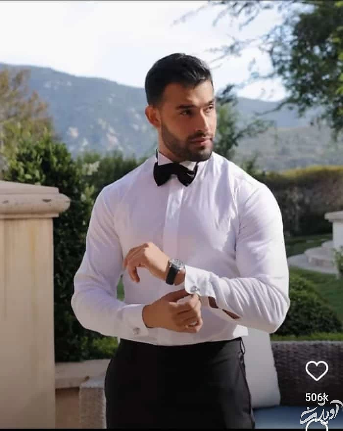 طراح لباس مراسم بریتنی اسپیرز و سام اصغری لباس مراسم سام اصغری